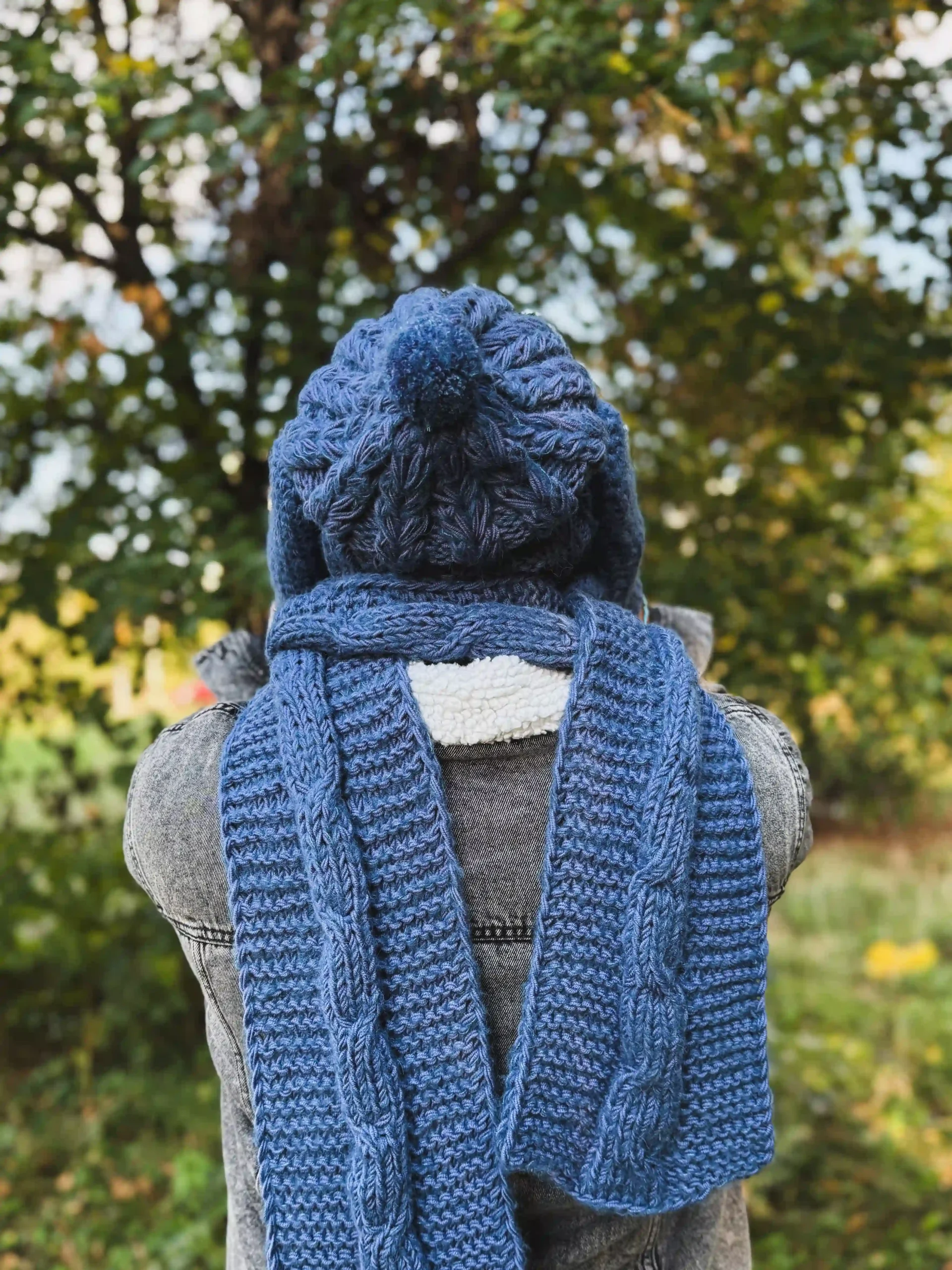 Męska czapka MERINO Smile "Ciemny niebieski" + podszewka JEDWAB 69 czapka meska merino 1 scaled 1