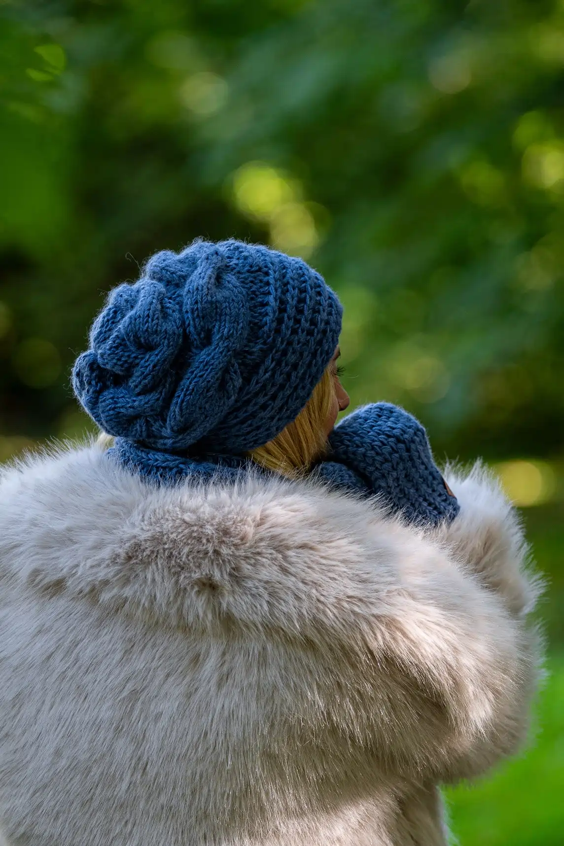 Czapka MERINO This is it "Ciemny niebieski" 171 czapka zimowa niebieski kobalt merino