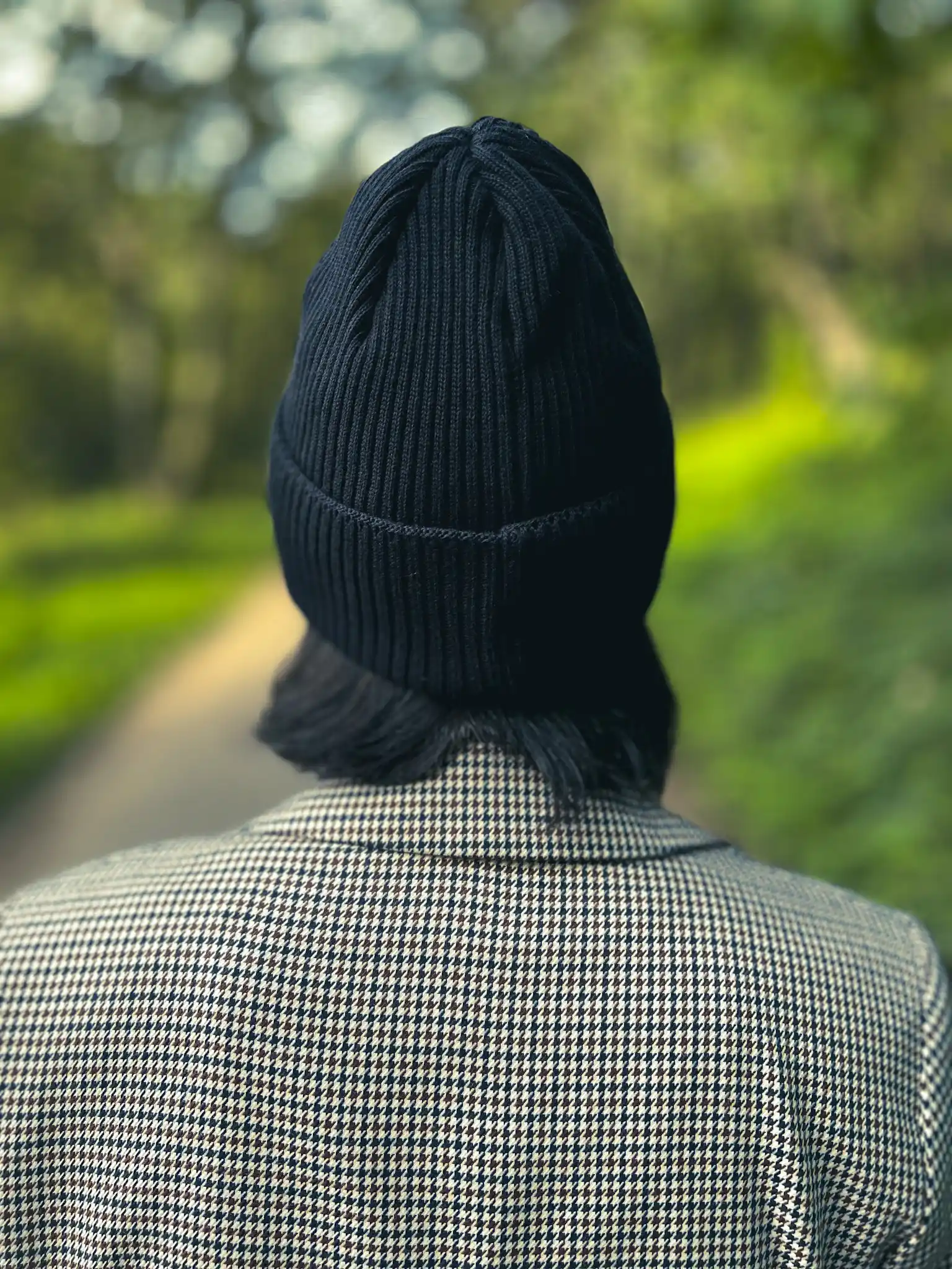 czarna beanie na kazda pore roku