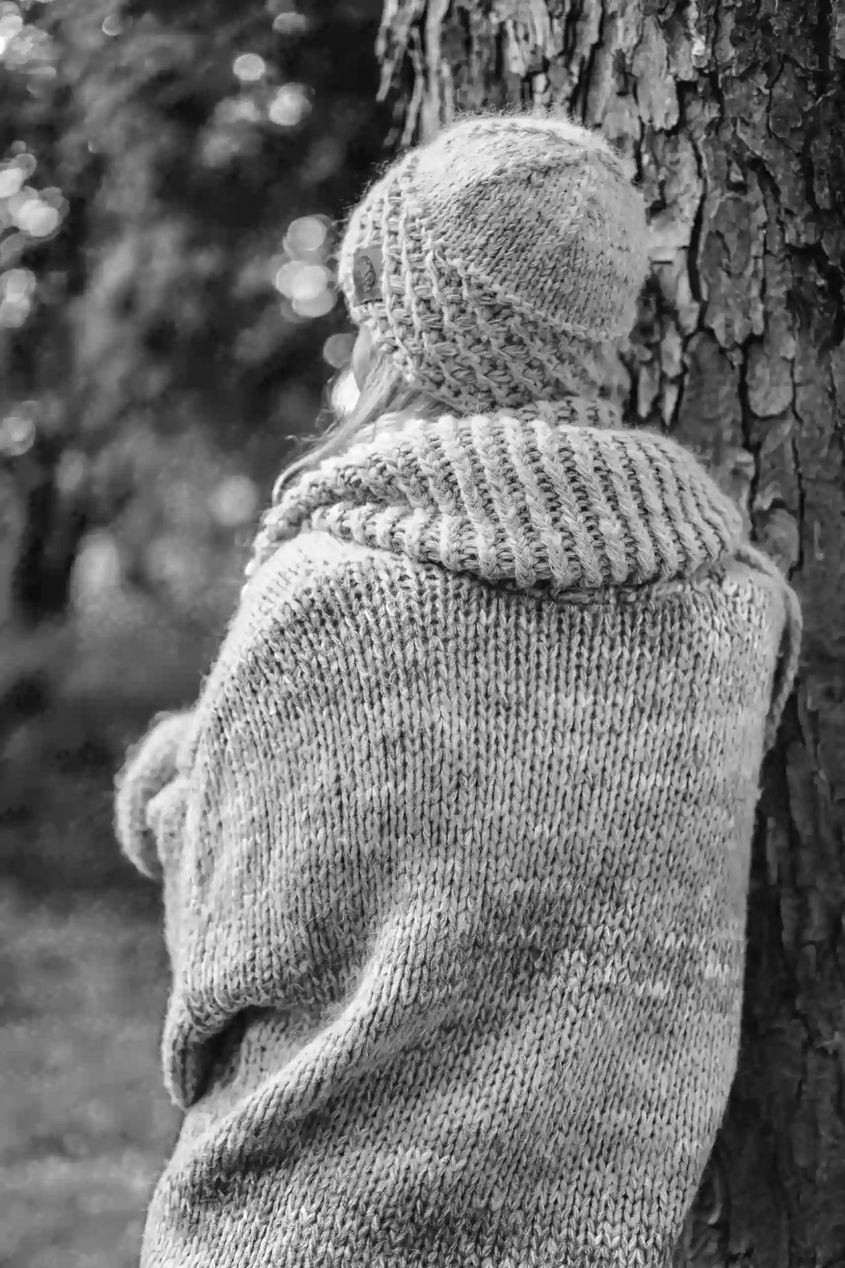 Czapka handmade na zamówienie HOPE 111 krótka czapka merino