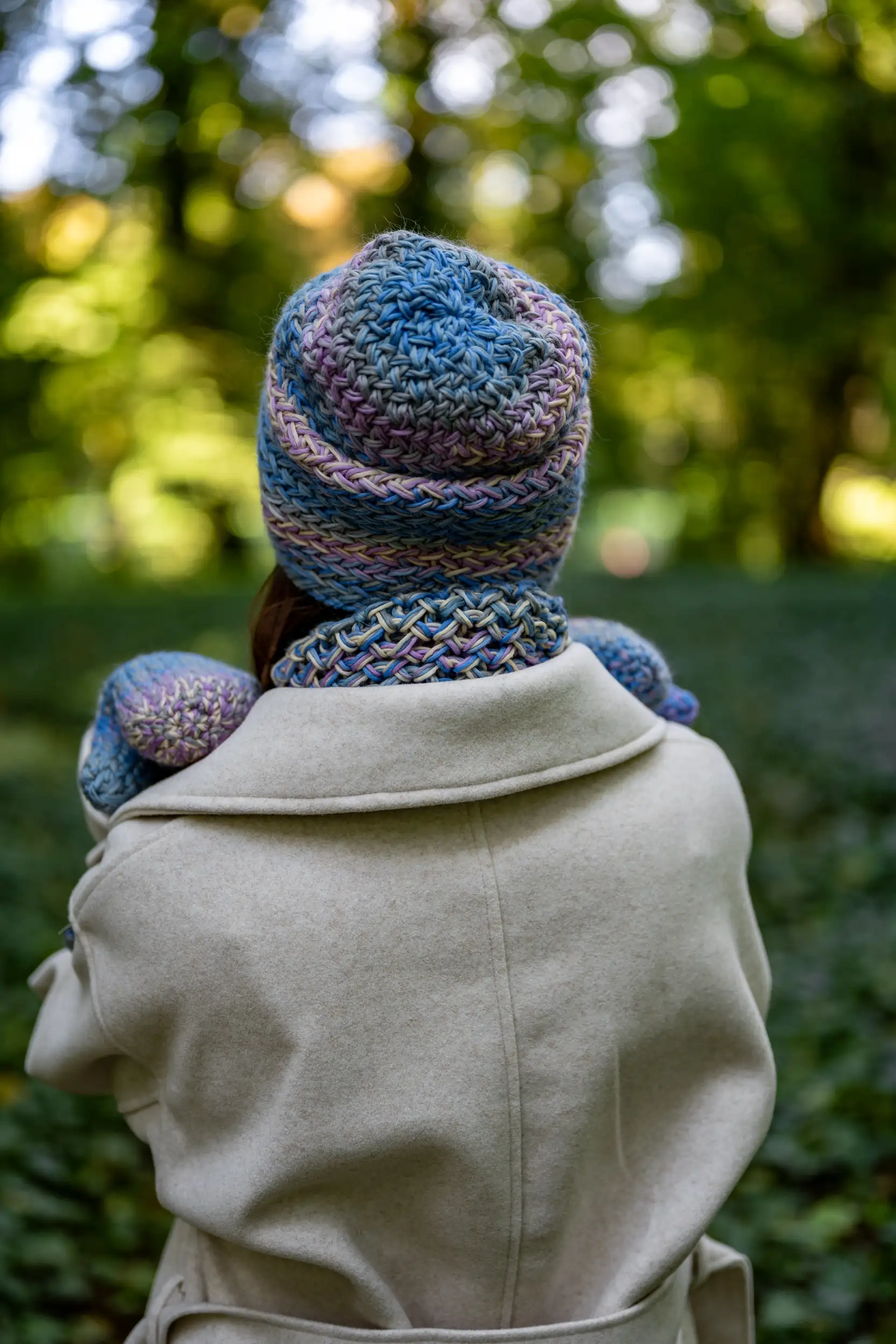 Czapka MERINO 100% Explorer "Pastele" 179 merino beanie pastelowa