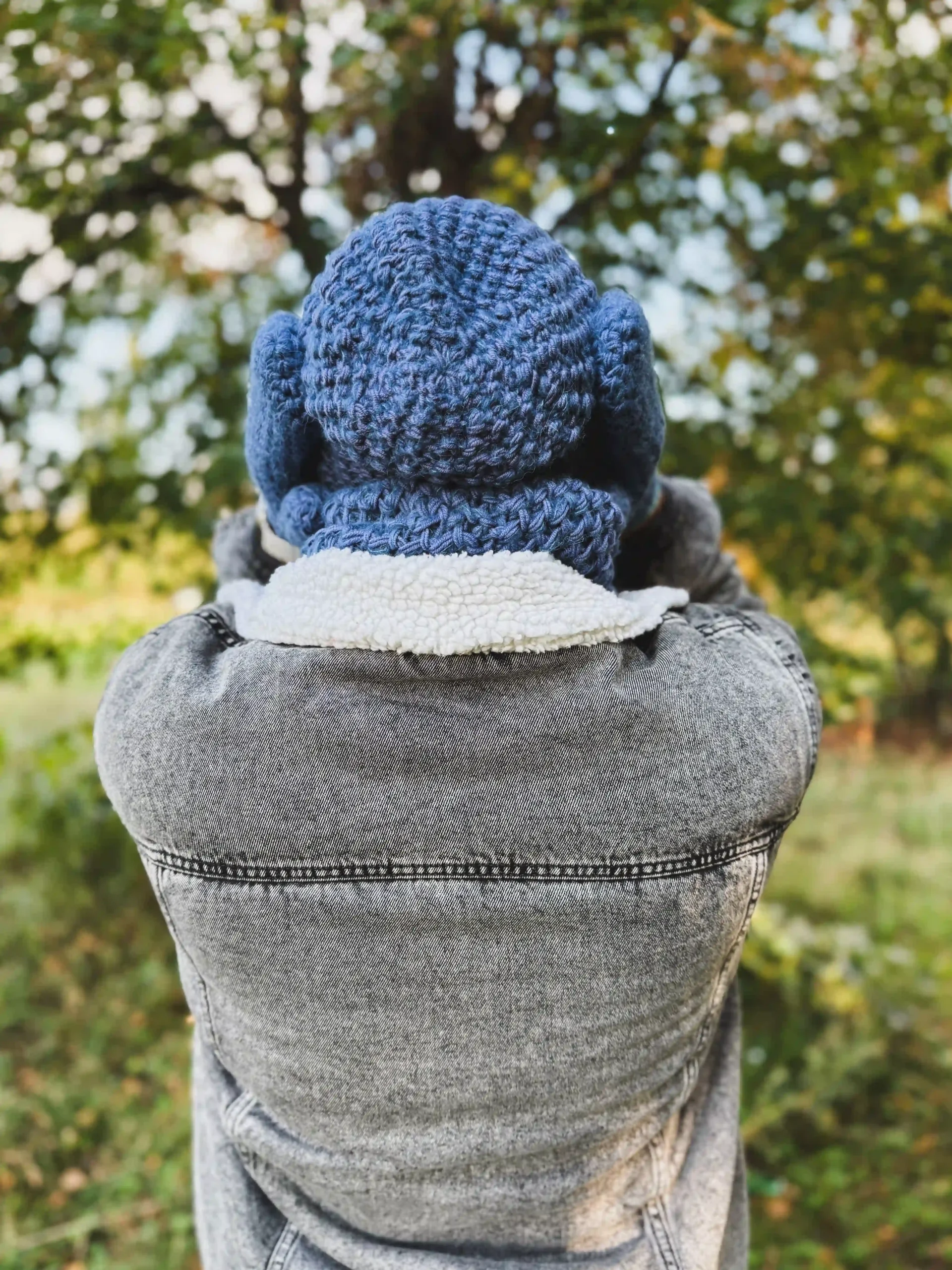 Męska czapka MERINO Neverland "Ciemny niebieski" + podszewka JEDWAB 90 meska czapka na drutach merino scaled 1