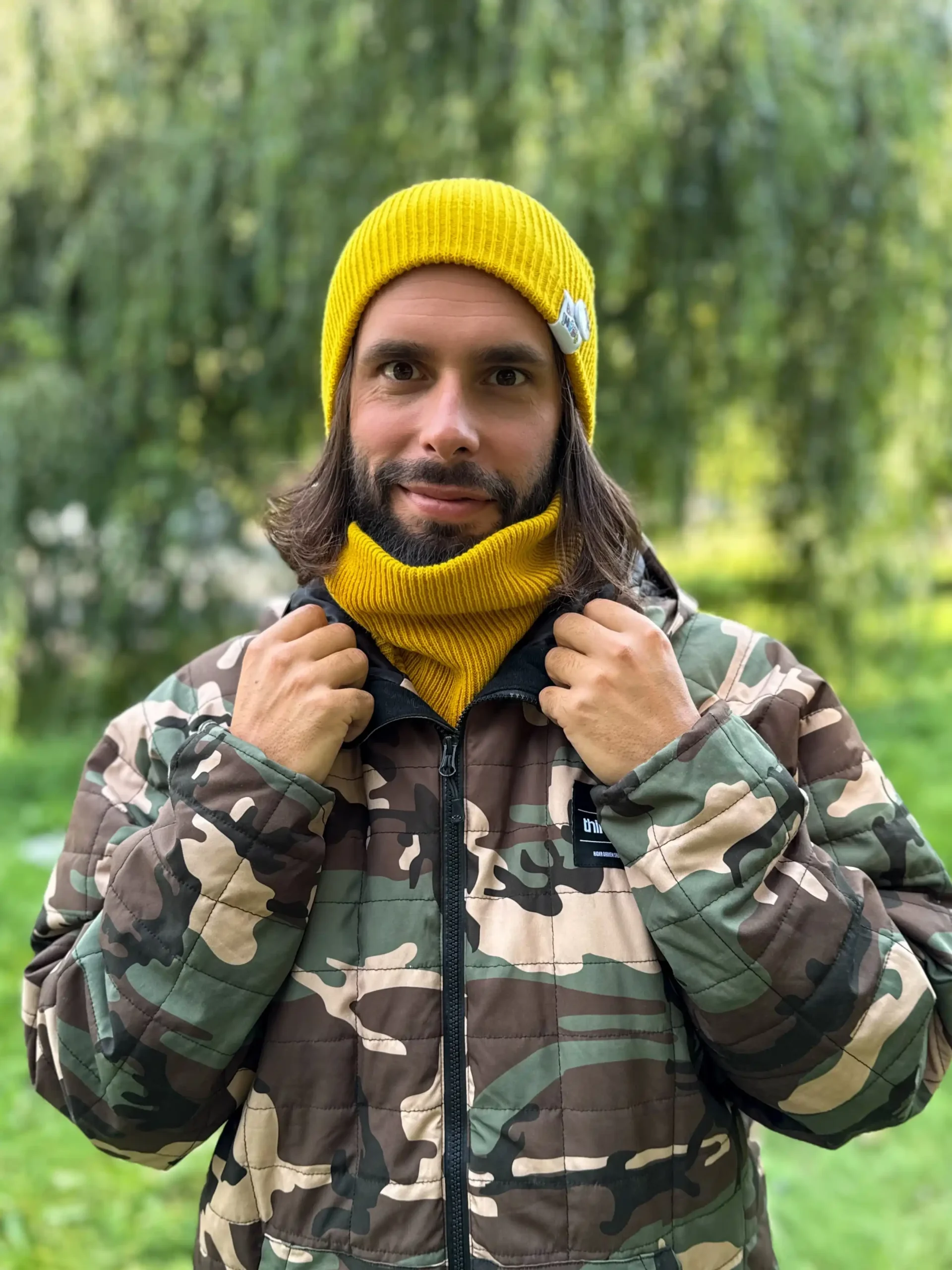 Komin męski “Miodowy” 156 meski komin miodowy scaled 1