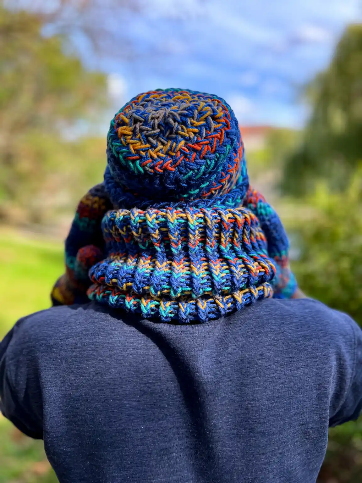 Męska czapka MERINO 50% "Górski potok" EXPLORER 186 modna_czapka_męska