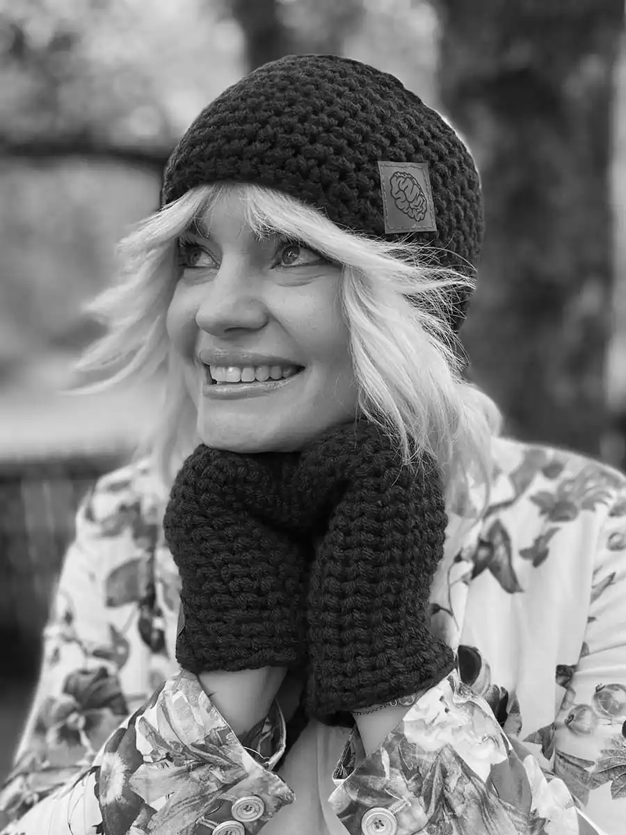 Opaska handmade na zamówienie 3 opaska na szydelku z podszewka