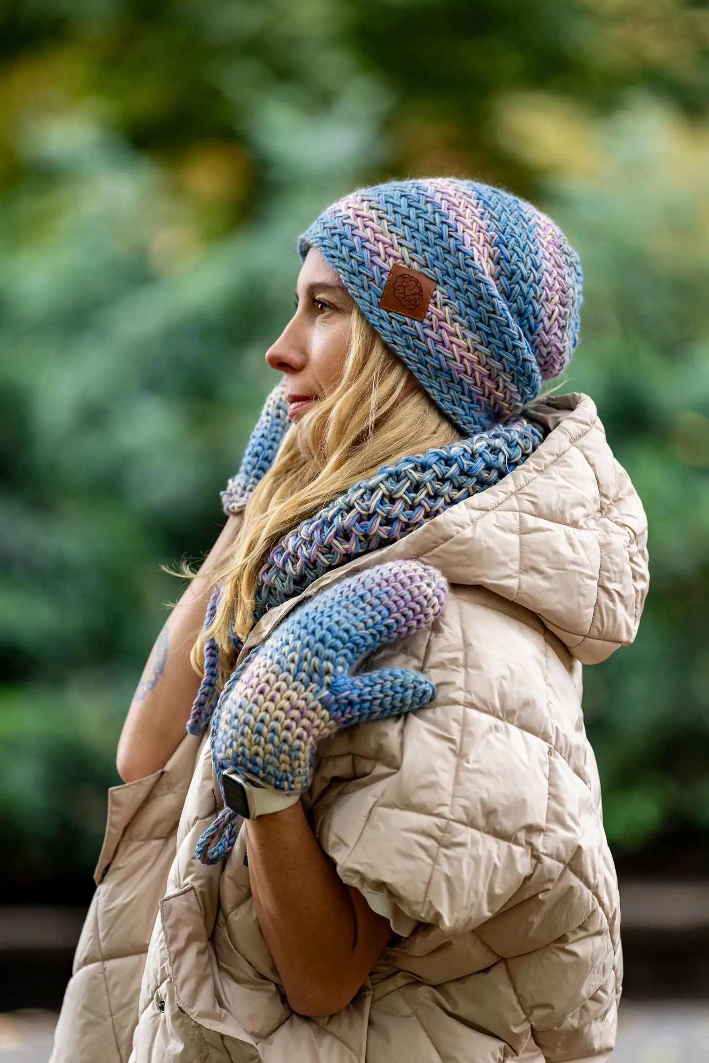 Czapka MERINO 100% Explorer "Pastele" 184 pomysl na prezent dla zony 4