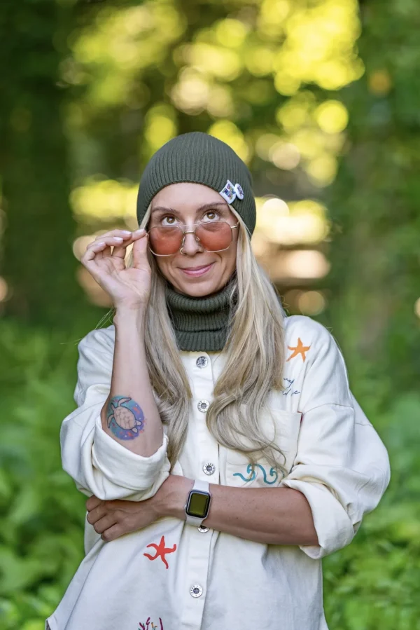 czapka smerfetka