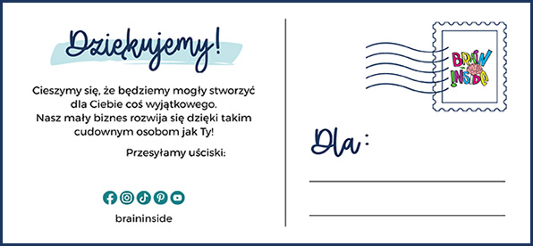 karta podarunkowa na czapke POD CHOOINKE 1
