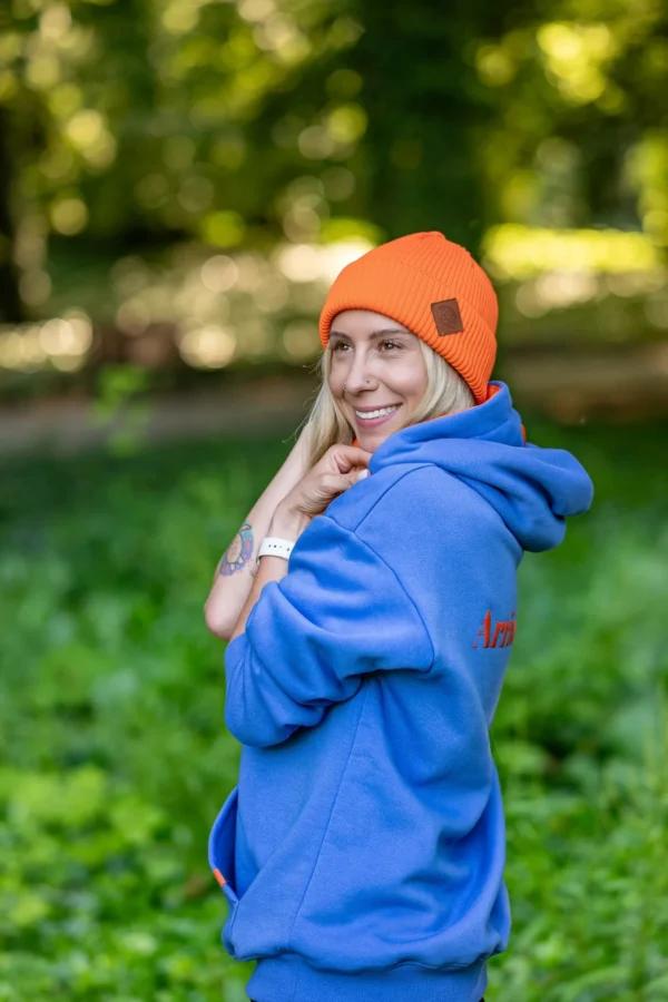 bawełniana beanie damska