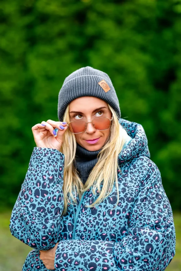czapka beanie damska