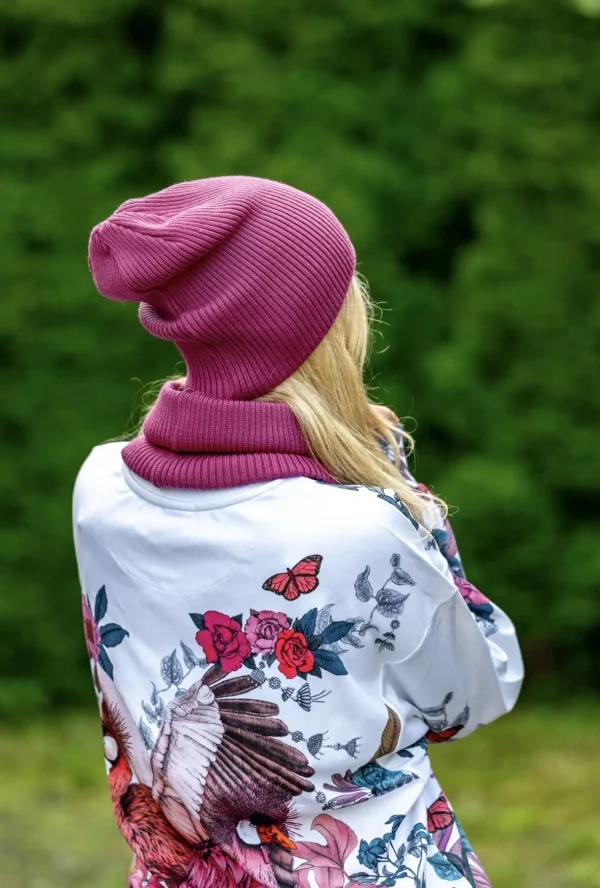 czapka sezonowa damska merino