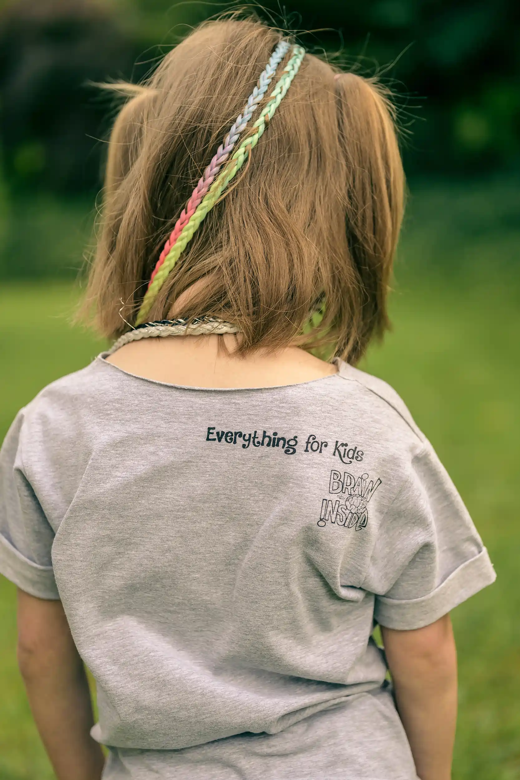 Bawełniana koszulka dla dziecka "Addicted to Mommy" 107 koszulka dla dziewczynki