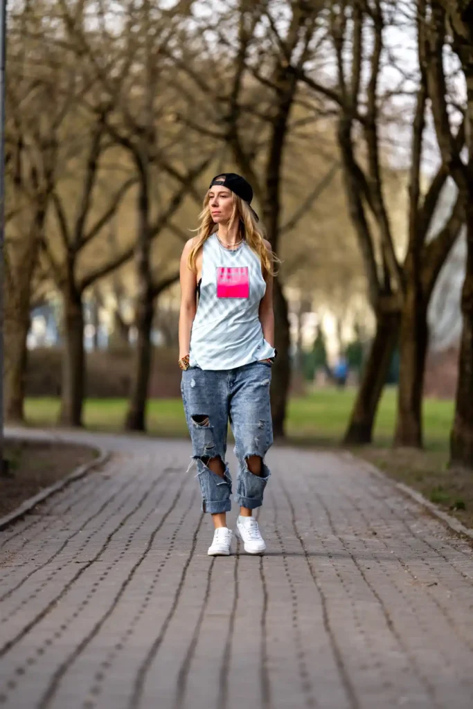 tank top z nadrukiem