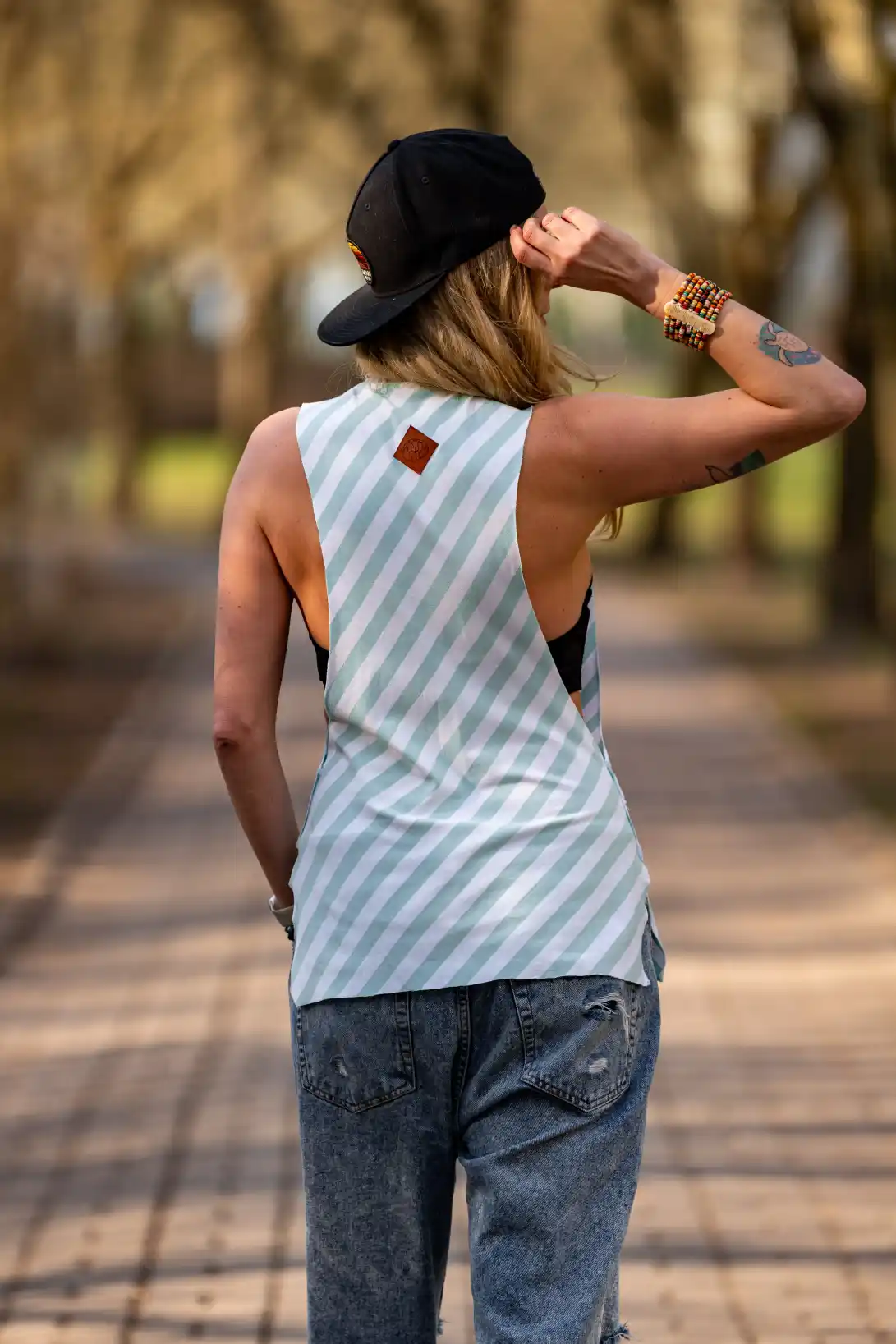 Top Kozacko jest... STRIPE MINT KUSH 178 top oversize