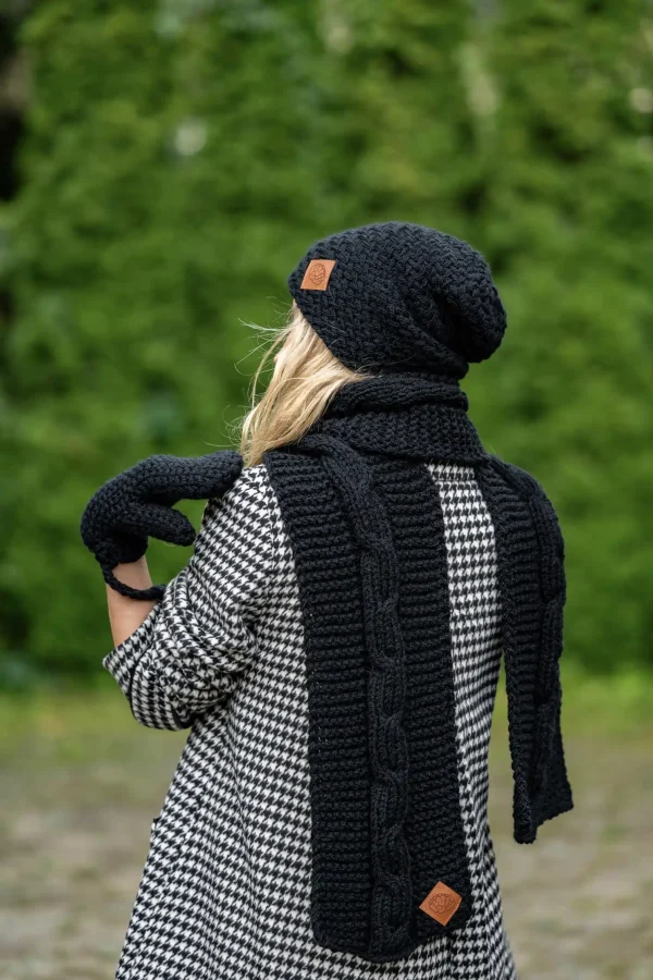 rękawiczki damskie merino