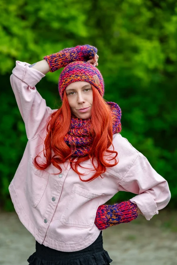 zimowy komplet merino